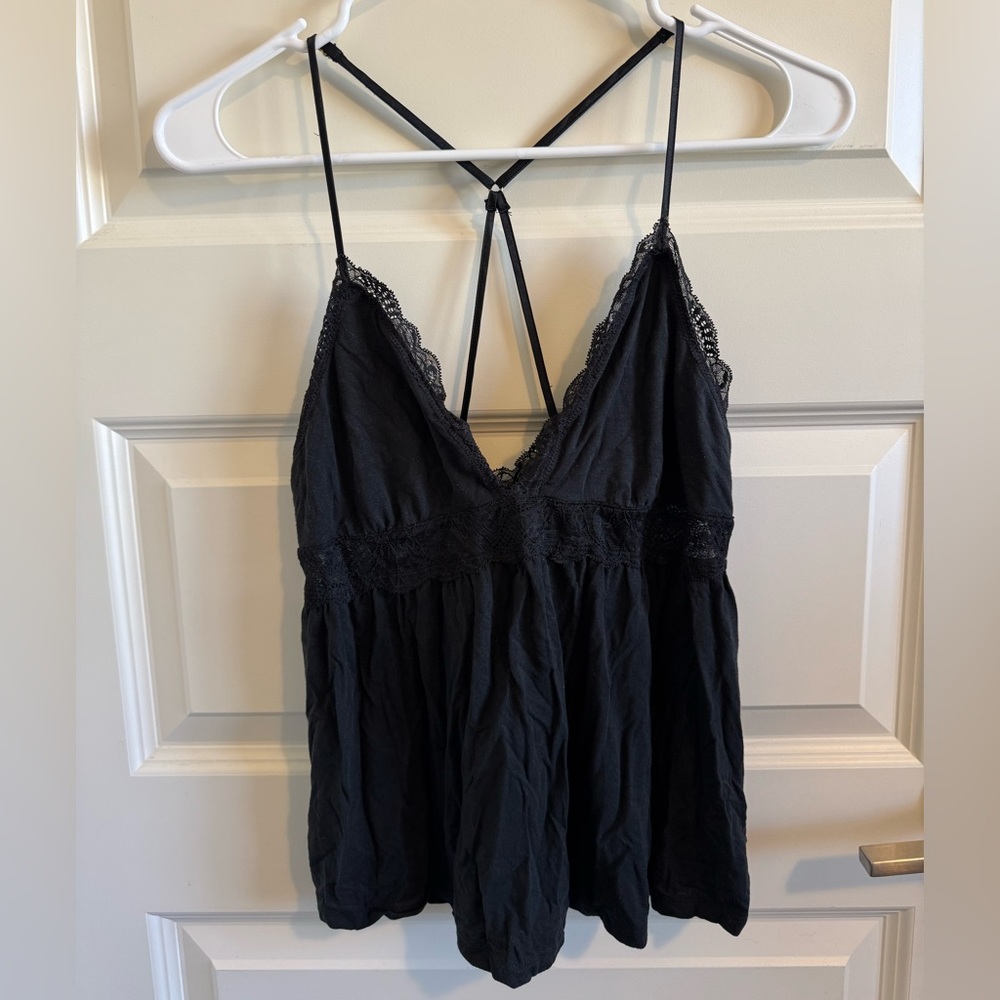 Victoria’ Secret Black Lacy Cami